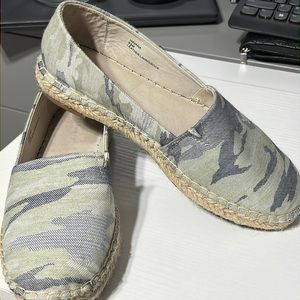 Sanctuary Havana Womens Espadrille Flats Slip On Leather lining